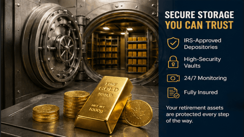 IRS approved gold IRA storage vault