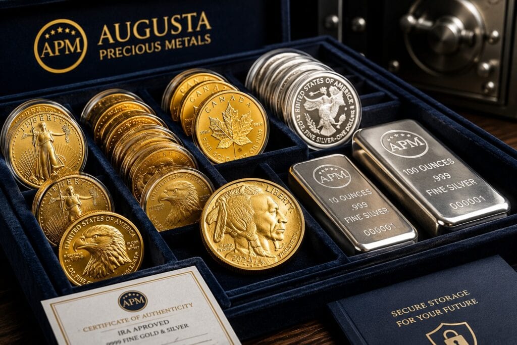 IRS approved physical gold and silver bullion products available for retirement accounts