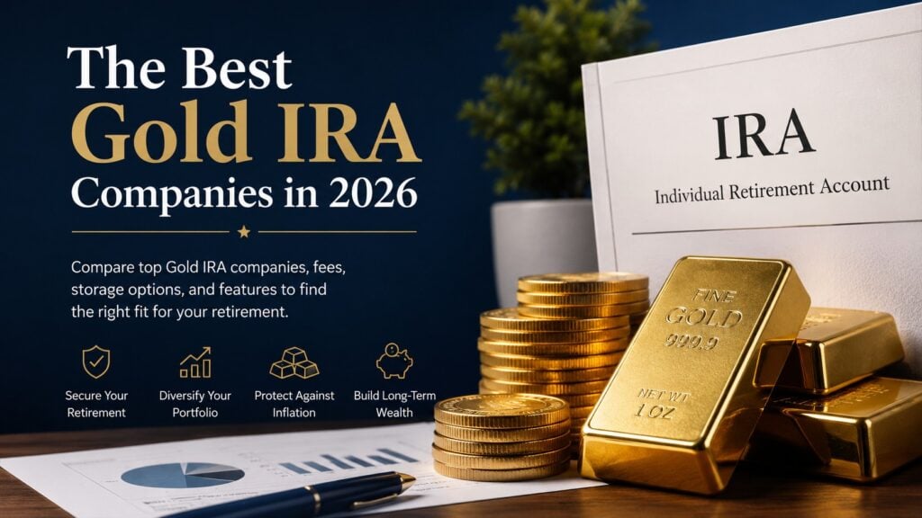 Best Gold IRA companies in 2026 with secure retirement and precious metals investing