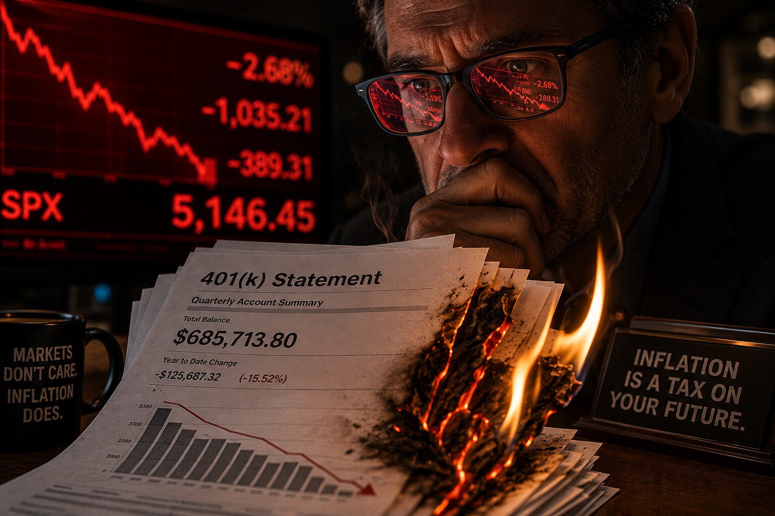 Understanding how does inflation affect retirement savings and 401k purchasing power during the 2026 stagflation crisis