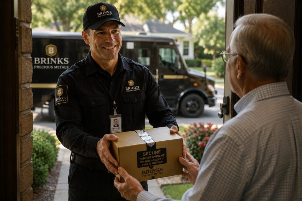 Taking physical delivery of gold bullion through an in-kind distribution from a self-directed retirement account